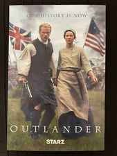 NYCC 2024~STARZ EXCLUSIVE OUTLANDER OUR HISTORY IS NOW PROMO POSTER 12" x 18"