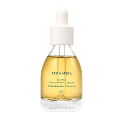 [AROMATICA] Tea Tree Pore Purifying Serum - 30ml / Free Gift