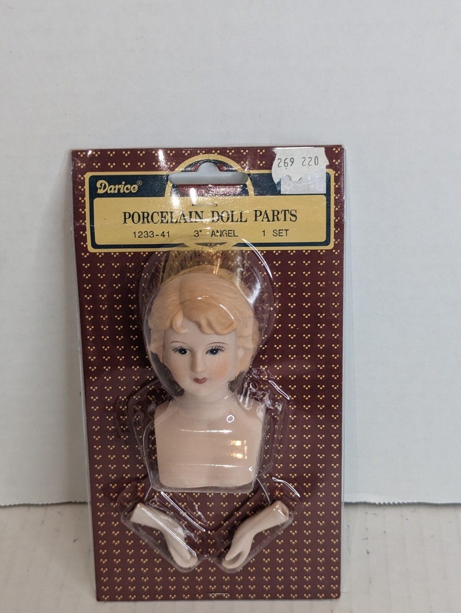 Vintage Darice Porcelain Doll Parts 1233-41 3