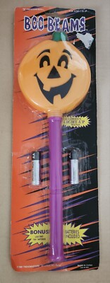 Vintage Trendmasters BOO BEAMS  Jack O Lantern Halloween Light Up Wand