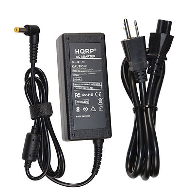 HQRP AC Adapter for Acer Aspire E1-521-0851 E1-531-2438 E1-531-2621 E1-531-2644