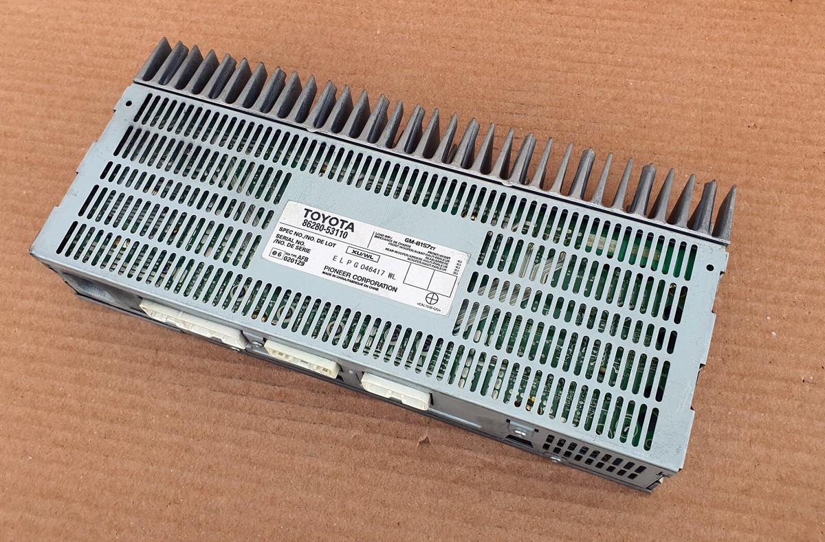 トヨタ 純正 レクサス IS300 ステレオコンポーネント アンプリファイア 2007-2009 Lexus IS250 IS350 Pioneer Amplifier 86280-53110 Oem Used