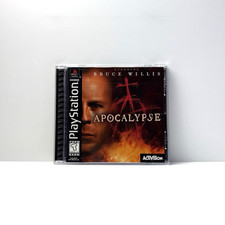 Apocalypse Sony PlayStation 1 PS1 CIB Complete Refurbished Tested Free Shipping