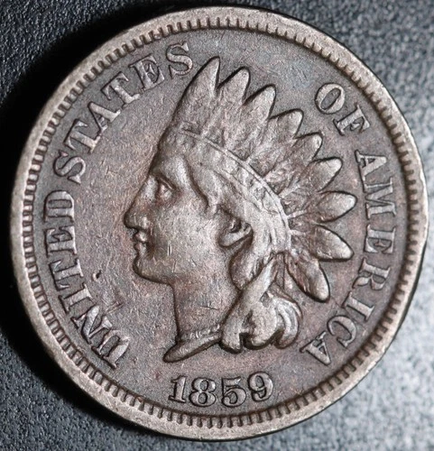 1859 INDIAN HEAD CENT - VF VERY FINE