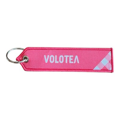 Volotea Flamme Schlüsselanhänger - Remove Before Flight - Aviation Crew Keyring Rot