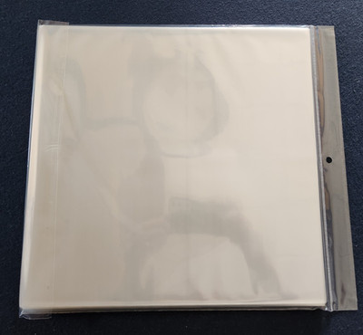 Clear Plastic CPP for 12'' LP Vinyl Record Album Covers (Outer Sleeves)