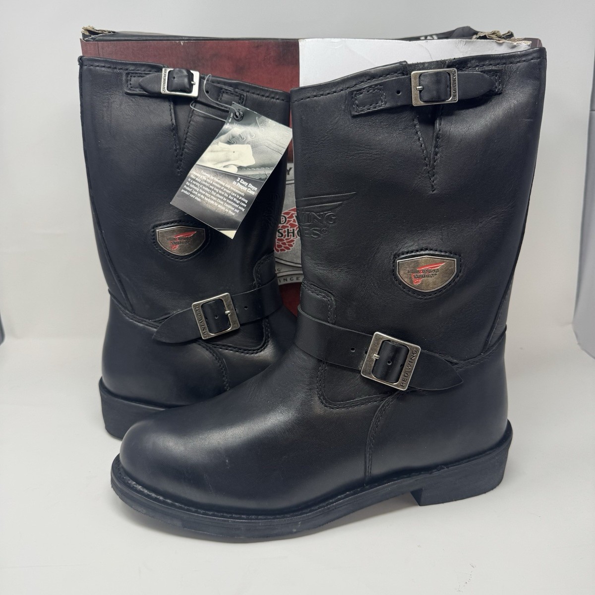968 Red Wing Engineer Boots USA Red Wing Vintage Red Wing 2268/968 Engineer Boot | Grailed main image 4