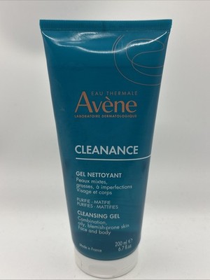 Avene Cleanance Cleansing Gel Purifying & Mattifying (6.7 oz.) Exp 6/2027