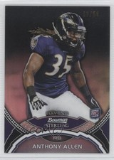 2011 Bowman Sterling Black Refractor 3/50 Anthony Allen #49 0n5