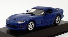 Minichamps 1/43 Scale 430 144021 - 1993 Dodge Viper Coupe - Blue