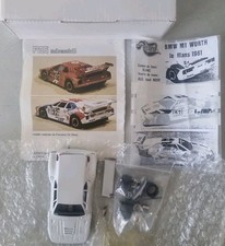 FDS 1/43 KIT MODELLINO METALLO BIANCO BMW M1 WURTH LE MANS 1981 #52 MOTORSPORT BOXED