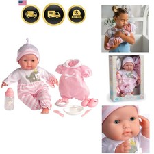 15 Realistic Soft Body Baby Doll with Open/Cl...