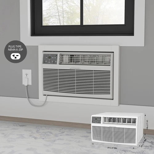 Durastar DRTHC102XNA1 10,000 BTU 208 / 230V Through the Wall Air - White - Picture 3 of 12