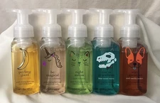Special Edition Bottles Bath And Body Works Gentle Foaming Hand Soap Set 5 NEW