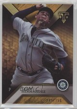 2016 Topps Triple Threads Amber 85/150 Felix Hernandez #70 g6w