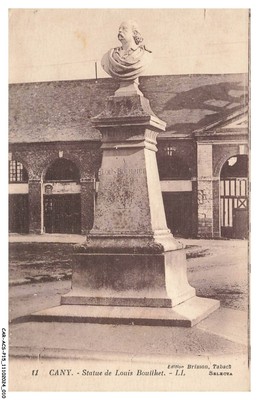 CAR-ACSP15-0944-76 - Cany - Statue Von Louis Bouilhet