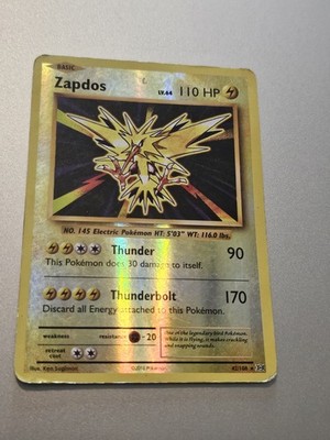 Zapdos  42/108  Pokemon Evolutions - Reverse Holo Rare
