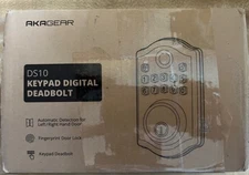 DS10 Pro Keyless Entry Door Lock, Fingerprint Door Lock, Electronic Keypad 