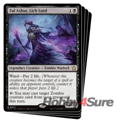 Zul Ashur, Lich Lord X4 M/NM Magic: The Gathering MTG Foundations