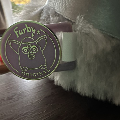 Working Vintage 1999 Furby Millennium Gray & Blue; Tiger Electronics - Bild 9 von 10