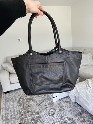 Y2K Vintage Coach Bleecker Legacy Black Leather Tote/Shoulder Bag