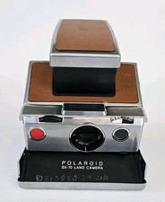 Vintage Polaroid SX-70 Folding Land Camera Instant Film w Original Styrofoam