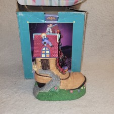 Vintage Old Woman Who Lived in a Shoe Ceramic Piggy Bank — listing 5