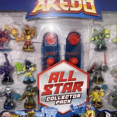 Legends of Akedo All-Star Collector Pack 18 Warriors & 2 Joysticks
