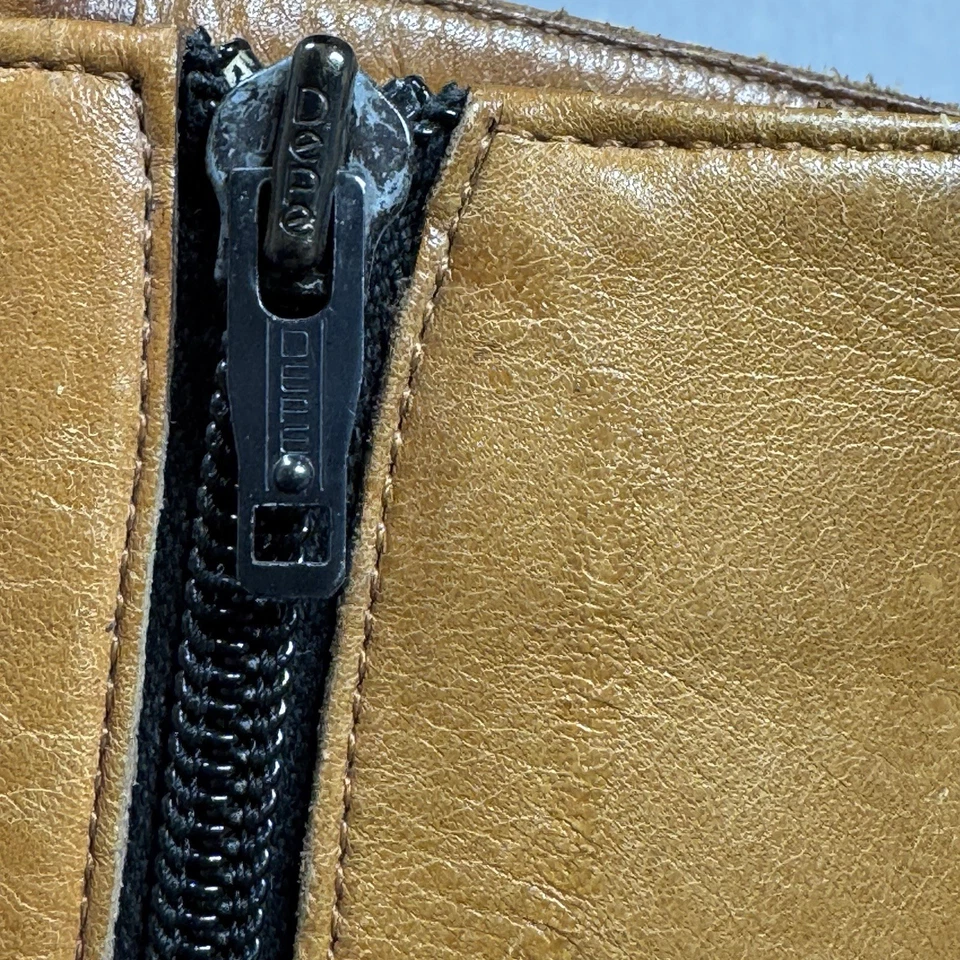 Botas Campus Chandler’s Hasta la Rodilla Cuero Tostado De Colección Años 70 80’s Montar Talla 6.5 Camel Foto 4 de 4