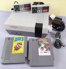 Nintendo NES console bundle fully tested GC full set up inc Super Mario 3 & more