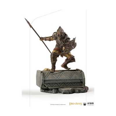 Iron Studios LOTR Der Herr Der Ringe Gepanzerter Ork (1/10) Neu