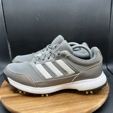 Adidas Mens Size 10 Tech Response 2.0 Grey Soft Spike Golf Shoes EE9123