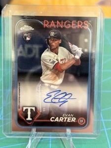 Evan Carter - 2024 Topps Chrome - RC Rookie Auto #RA-EC