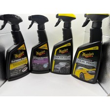 Meguiars 4pc Car Cleaning Detailing Kit Quik Wax Detailer Supreme Shine Meguiars 4pc Car Cleaning Detailing Kit Quik Wax Detailer Supreme Shine