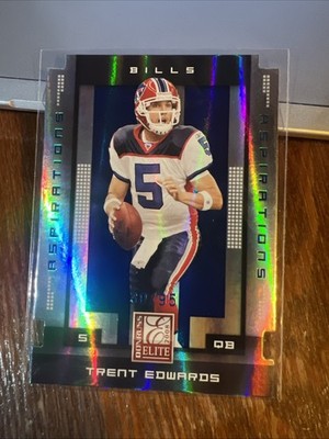 Trent Edwards 2008 Donruss Elite Aspirations Die-Cut #12 /95 Buffalo Bills