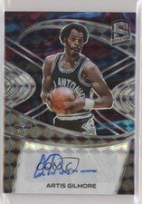 2020-21 Spectra Signatures Interstellar Prizm 13/25 Artis Gilmore Auto HOF pu3