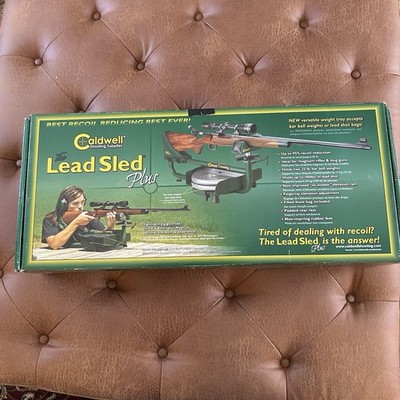 Caldwell Lead Sled Plus Shooting Bench Support Recoil Reducing New- Open Box
