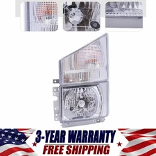 Front LH Left Side Headlight + Corner Lamp for Isuzu NPR-HD NRR NQR 2008-2020