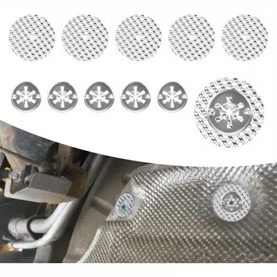 10x Reparatursatz Hitzeschutzblech Hitzeschild N90335004 Befestigung Reparatur