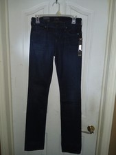 NWT Citizens Of Humanity Ava Low Rise Straight Leg Dark Wash Denim Size 25