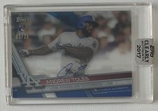 Dodgers Andrew Toles 2017 Topps Clearly Authentic Blue AUTO 03/25 *eBay 1/1* RC
