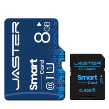 High Speed Sky Blue Smart SD Card 128GB 64GB TF Memory Card Suitable for File St