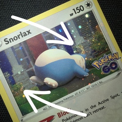 DOUBLE SWIRL BLEED    Snorlax 055/078 Cosmos Holo Promo 2022 GO Pokemon Card