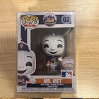Funko Pop! MLB Baseball: Mr. Met Mascot #02 New York Mets Figure