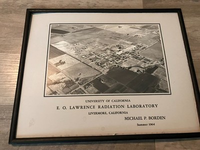 VTG Photo 1964 EO Lawrence Radiation Lab Livemore University California Aerial
