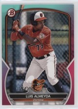 2023 Bowman Draft Aqua & Pink Gradient /199 Luis Almeyda #BD-145 rw6