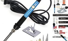 Wood Burning Kit, WoodBurning Tool Adjustable Temperature 200 450 Bue