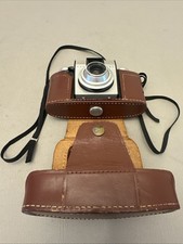 Kodak Pony II Film Camera Leather Case Vintage Untested