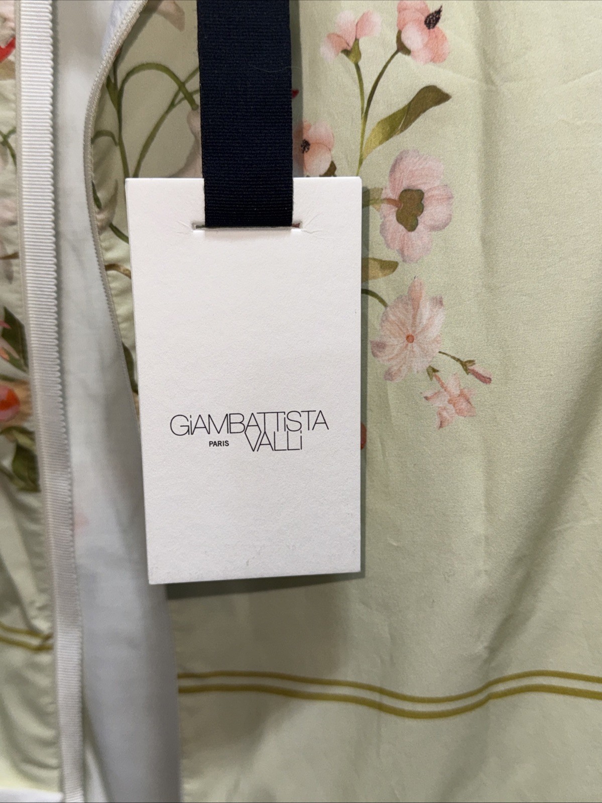 New NWT $5,090 Giambattista Valli 2025 Runway Floral Midi Dress US 4 6 / IT 42 image 5