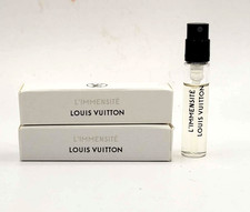 LOT OF 2 LOUIS VUITTON L  IMMENSITE SAMPLE SPRAY VIAL EDP 2ML/0.06OZ 2 NIB
